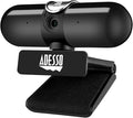 Adesso CyberTrack H7 2K Webcam with Microphone Autofocus Software Control &amp Privacy Cover USB QHD Computer Web Camera Plug and Play for Zoom/Skype/Teams Conferencing and Video Calling