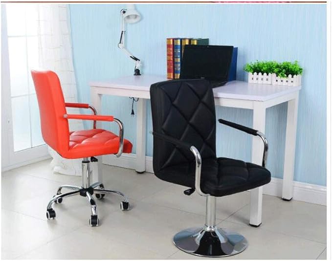 YYDS Chair Lovely Bedroom Gaming Chair Computer Office Chair with Steel Feet Ergonomic Home Rotatable Desk Chair for Live Broadcast Ergonomically (Size : Purple)