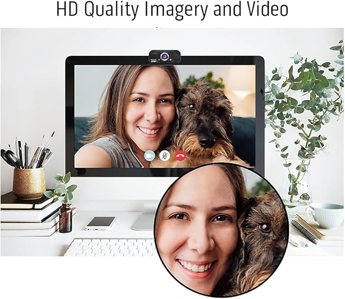 CODi Aquila HD 1080P Fixed-Focus Webcam