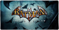 Batman Arkham Asylum Video Game Logo Large Gaming Mouse Pad Desk Mat with Stitched Edges Non-Slip Base for Gamer Home and Office 31.5 x 15.7