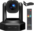 AI Auto Tracking PTZ Camera20X Optical+16X Digital Zoom IP Live Streaming Camera FHD 1080P 60FPS PoE LAN USB3.0 PoE HDMI Outputs for Church Services Worship Corporate EducationRP-HD66A-20