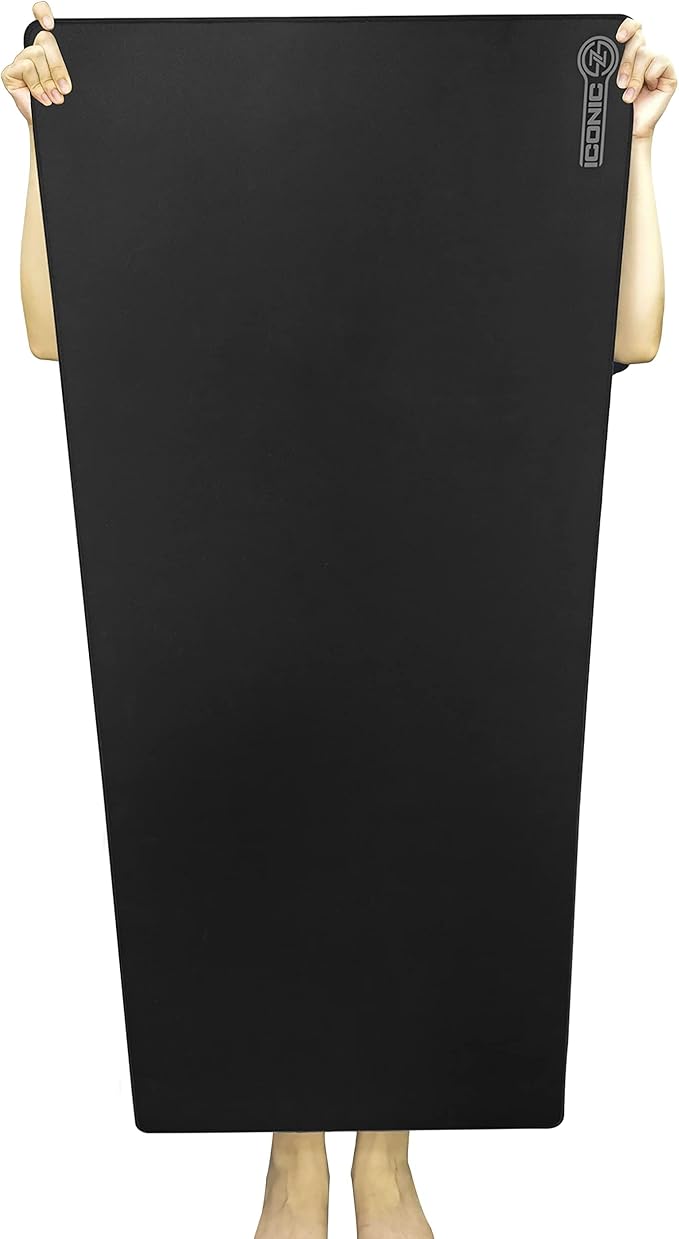 4XL Oversized &amp Ultimate Gaming Desk Mat 54x23(Stealth) - Giant &amp Thicker 4mm - Stitched/Water Proof/Non Slip Base