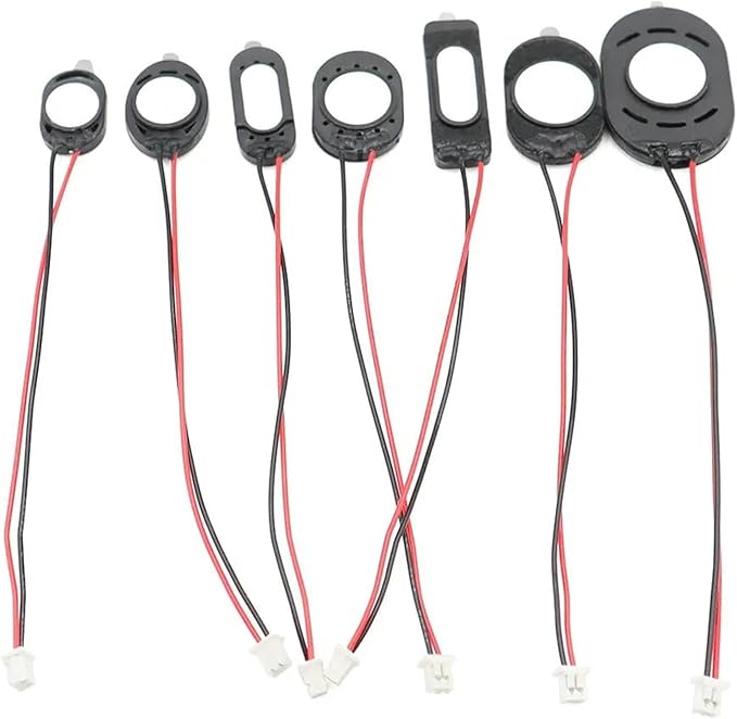 5Pcs Notebook Speaker Computer Horn 1 Watt 8R Size 1318 1510 2014 2415 2030 2209 2809 Loud Speaker 8 Ohms 1W with Terminal 2.0MM (Color : 5PCS 2030 2P2.0)