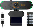 4K Webcam for ASUS ROG Swift PG278QR Monitorwith Microphone&amp Privacy Cover &amp Plug&ampPlayWorks Zoom/Teams/Skype/Google Meet