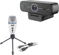 StreamEye ClipCam Remote Worker/Distance Learning Package with HD USB Camera and USB Microphone