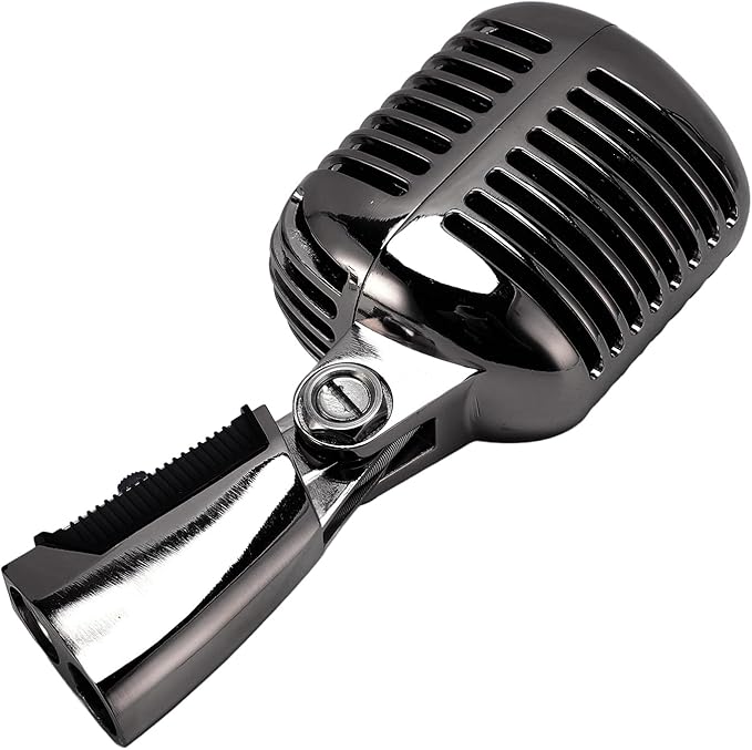 Dynamic Microphone Noise Reduction Microphone Angle for Studio Recording Adjustable (Gunmetal Grey)