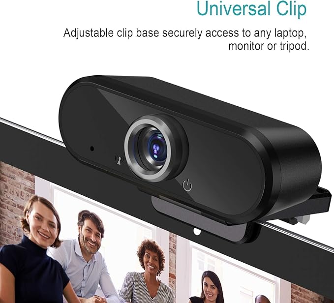 1080P HD mini Webcam with Microphone USB Port Support for Laptop Desktop Computers Suitable for Real-time Video conferencing