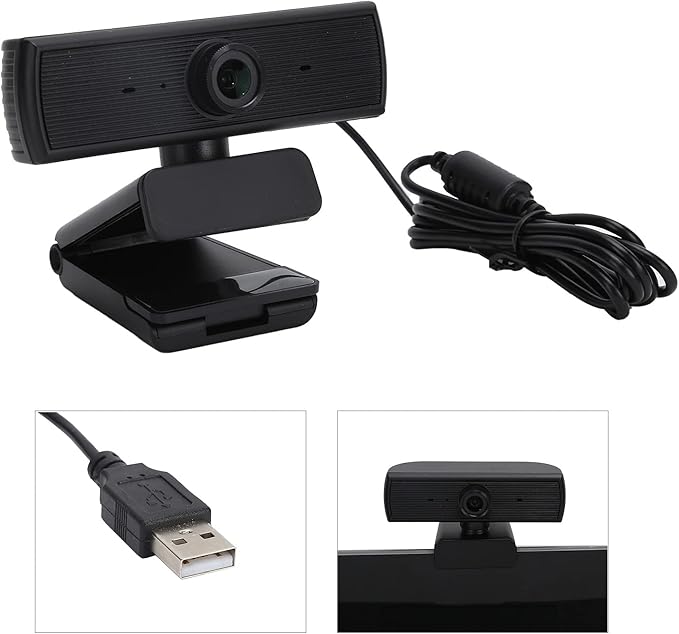 C15e 1080P HD Webcam with Built in Microphone USB Computer Camera for Video Conferencing Online Teaching and More Plug and Play No Driver Needed Intelligent Noise Reduction