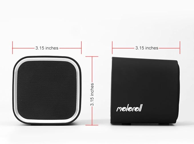 Computer Speakers for Desktop PC Laptop Mac USB Powered Small Wired 2.0 Channels Dual Stereo Clear with Bass Less Distortion