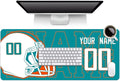 ANTKING Miami Mouse Pad for Men Women Youth Gifts Custom Name and Number Desk Pad