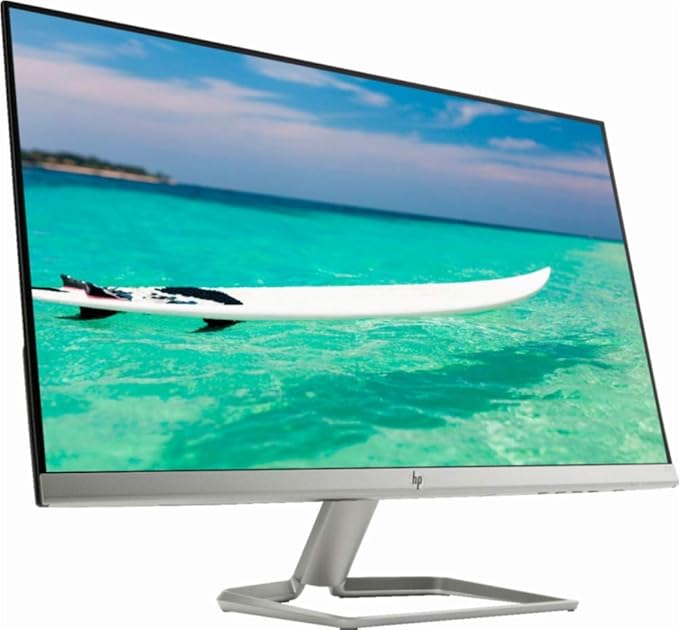 HP 27 Widescreen IPS LED Full HD (1920x1080) Monitor 5ms Response Time 10000000:1 Contrast Ratio FreeSync 2X HDMI and 1x VGA Input 178░ View Angle 75Hz Refresh Rate Natural Silver
