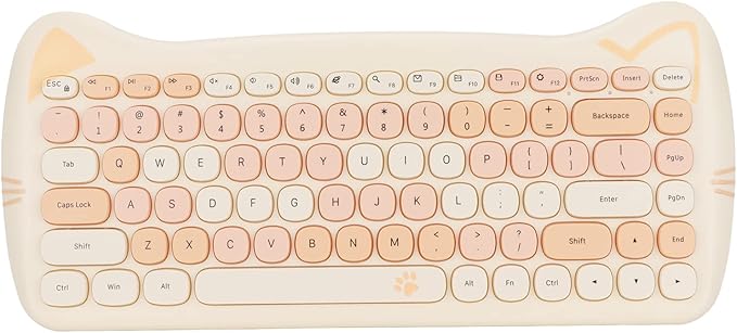 Cute Cat S Keyboard and Combo with Low Power Technology Ideal for Gaming and Use (#3)