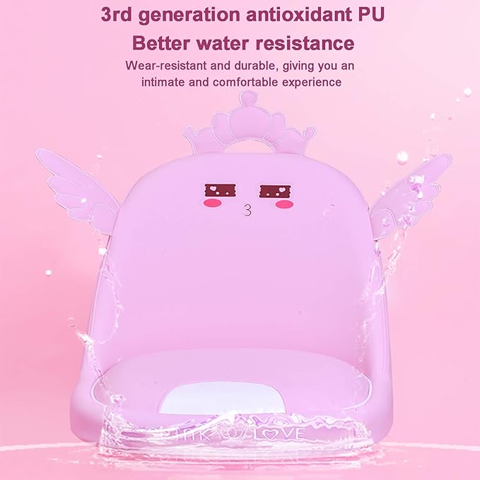 Office Chair Gaming Chair Computer Chair Ergonomic Desk Chair Height Adjustable Game Chair for Home Student Teens GirlsCute Gaming Chair No Armless Office Chair with WheelsGirls PU Le