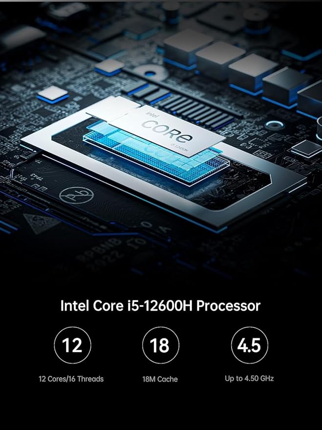 MINISFORUM MS-01-S1260 Mini PCIntel Core i5-12600HvPro Enterprise Support32GB DDR5 1TB SSD2x10Gbps SFP+LAN/2x2.5G RJ45/2xUSB4/HDIM/16xPCIe 4.0/M.2 NVMe SSD/U.2 NVMe SSDMini Computer