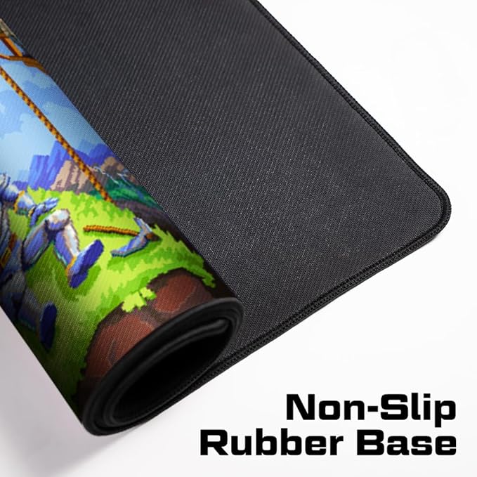 Terraria - Beginnings Gaming Desk Mat – Large Extended Mouse &amp Keyboard Pad