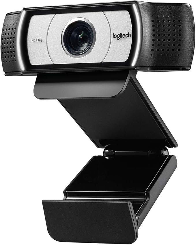 Logitech C930e 1080P HD Video Webcam - 90-Degree Extended View Microsoft Lync 2013 and Skype Certified - Black