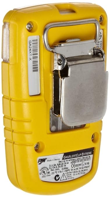 BW Technologies Corded Electric BWC2-H BW Clip Single Gas H2S Monitor 10/15 (1 Pack)