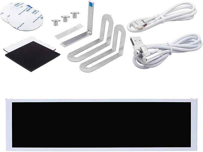 9.2Inch USB Secondary Screen Portable 9.2Inch Extended Screen for Desktop Computers Aluminum Housing Interactive Touch Panel Desktop Monitor Layout