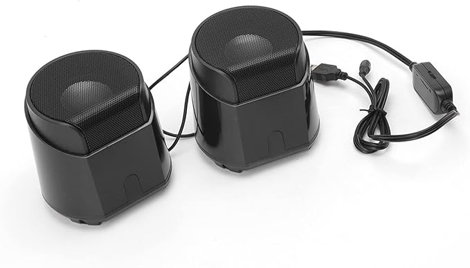 D2 USB Powered Speaker Home Portable Wired Speaker Subwoofer Multimedia Speakers for Computer Phone Laptop