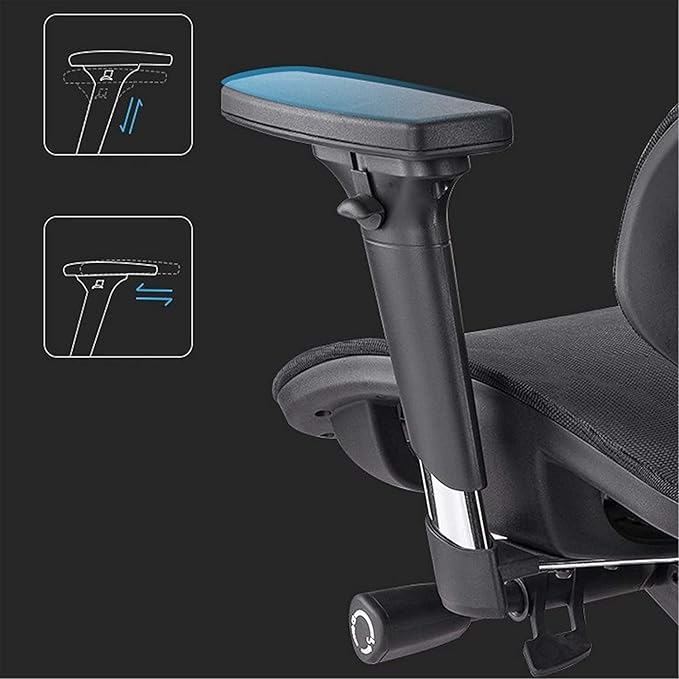 Office Chair Ergonomic Computer Chair Office Chair Home Gaming Gaming Chair Comfortable Sedentary Backrest Boss Swivel Chair Chair (Color : Black Size : One Size) Needed
