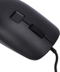 Wired USB Mouse with Fingerprint Reader Biometric Security Wi ndows 11 10 Hello 360 Fingerprint Recognition Touch Speedy Matching for PC Laptop