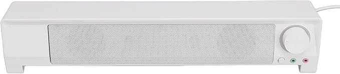 Jectse Computer Speaker with Microphone Dual High Power Speakers and Digital Signal Processor Bass Technology 3D Sound for PC and Smart Devices with 3.5mm and USB Sound Input Ports