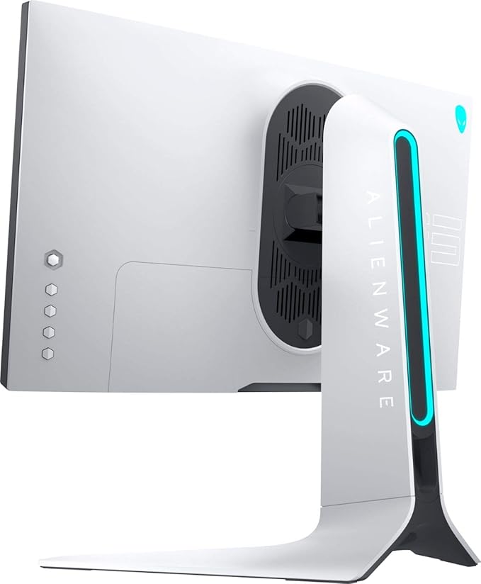 Alienware 24.5 IPS LED FHD FreeSync &amp G-SYNC Compatible Monitor (DisplayPort HDMI USB) - AW2521HFL - Lunar Light