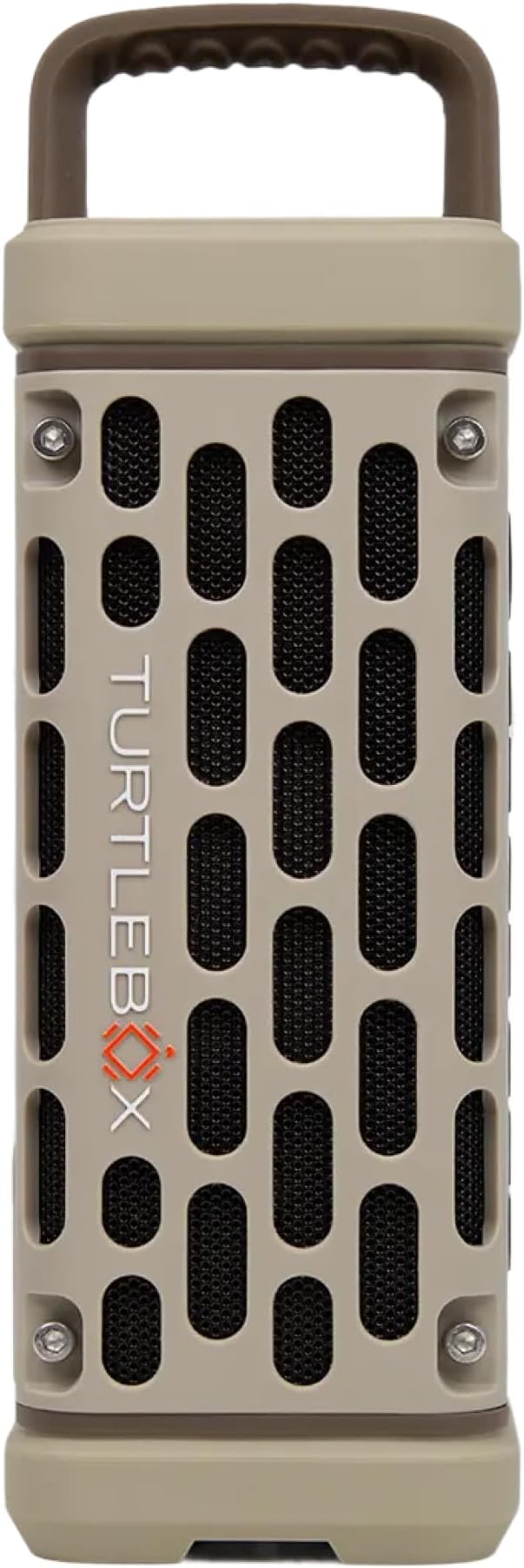 Turtlebox Ranger: Loud! Outdoor Portable Bluetooth 5.4 Speaker | Rugged Waterproof Ultra-Portable | Plays to 105db Deep Bass Shockproof Unlimited Pairing for Full Stereo Experience Tan