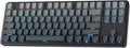 Redragon K707 PRO GB 80% Gasket RGB Gaming Keyboard 3-Modes Wireless TKL Mechanical Keyboard w/Hot-Swap South-Facing LEDs Socket PBT Gradient Keycaps &amp 5-Layer Noise Dampening Custom Linear Swi