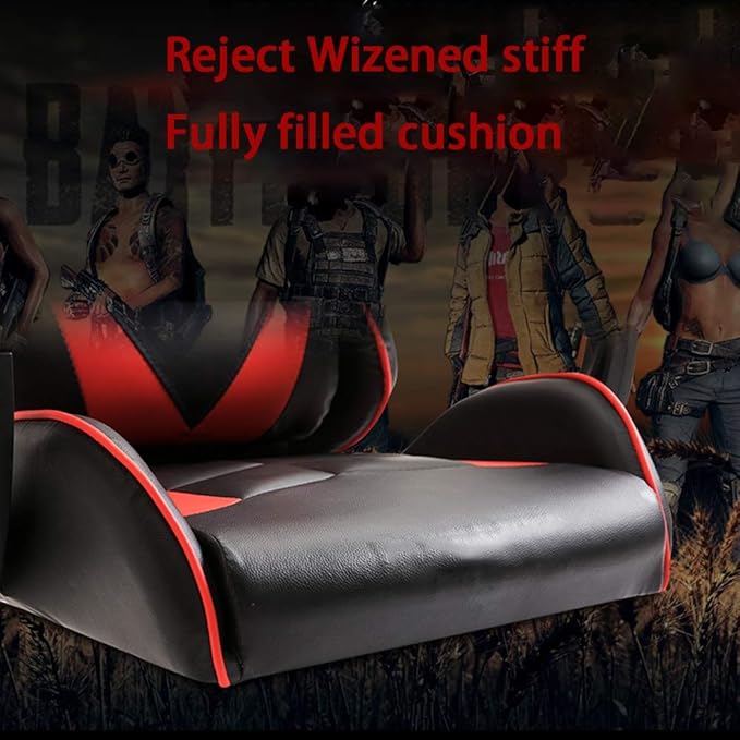 UISLA Swivel Task Ergonomics Lift Seat with footrest High Back Gaming Multifunction with Headrest and Lumbar Support for Video Game Swivel fied