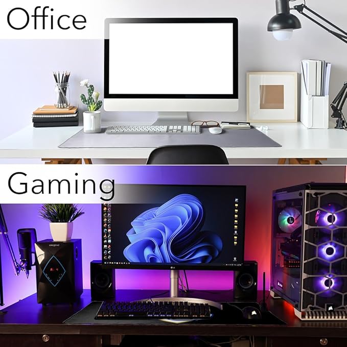 Purdue University Fort Wayne Mastodons Primary Logo Large Gaming Mouse Pad Desk Mat with Stitched Edges Non-Slip Base for Gamer Home and Office 31.5 x 15.7
