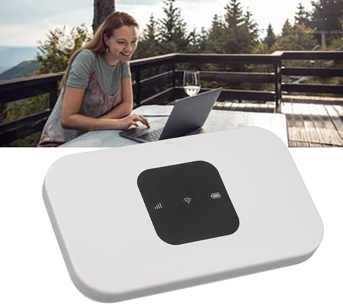 Vikye 4G LTE WiFi Mobile Hotspot 150Mbps High Speed Mobile Hotspot 4G LTE Wireless WiFi Router for Home Travel Business Vikyetmur4x21wh