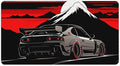 Large Mouse Pad Gaming Anime Rx7 JDM Black Mountain Cool Desk Mat Long Big Mousepad Extended Keyboard Computer Pad Office Desk Organizers and Accessories 40X75cm