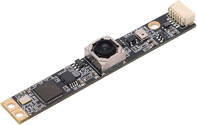 8MP Autofocus Camera Module with IMX179 Sensor USB2.0 Mini Webcam Board Black - Plug and Play High Resolution Video Ideal for Computers and Industrial Use