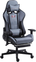 Gaming Chairs for Adults with Lumbar Support E-Sports Chair Live Game Seat Internet Cafe Competitive Chair Lift Swivel Reclining Backrest Foot Rest Ergonomic Computer Chair for Office Or Gaming