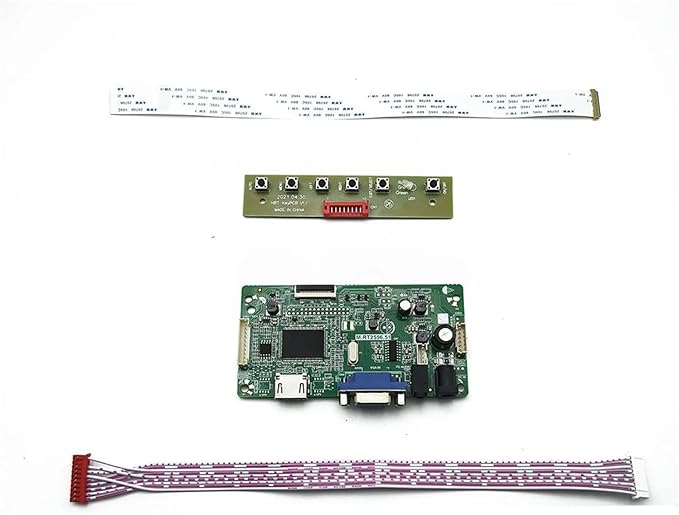 EDP Board Kit Compatible For NT156FHM-N31 NT156FHM-N41 NT156FHM-N51 NT156FHM-N61 N62 HDMI+VGA+Audio LCD LED Screen Controller Board Driver(NT156FHM-N31)
