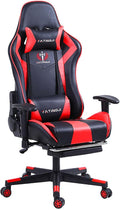 JSWHYBD Gaming Chair with Foot Rest Computer Chair E-Sports Chair Three-Level Explosion-Proof Gas Pole Large Angle Latex Recliner Suitable for Home Office Game Live Streaming Internet Cafe Game Room