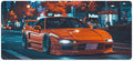 Large Mouse Pad JDM Cars NSX Night Driving Desk Mat Computer Accessories Gaming Office Organizers Supplies Decor Essentials Keyboard Pads for Desk Rubber 40x90cm