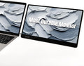 SOTSU FlipAction Go 14 Premium Portable Monitor | Full HD 1080p | 400 Nits | 100% sRGB | Robust yet Lightweight | Pivoting Landscape &amp Portrait Display | Tempered Glass Cover | USB-C &amp Mini H
