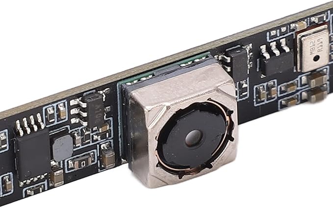 8MP Camera Module USB Computer Board with Autofocus and Fixed Focus Digital Microphone 75° Field of View - High Resolution 3264x2448 USB 2.0 Output Compatible with Multiple