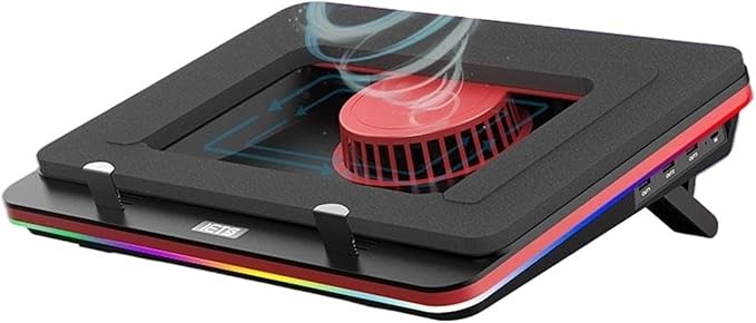 GT500 Laptop Cooling Stand V2/V1/S2/B0 Series Cooling Pad 5000RPM External Cooler for 13 15 to 17.3 Gaming Notebooks(S2)