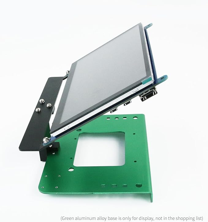 Yahboom 7 Inch Display Screen Metal Bracket Stand for ROS/RPi/Jetson and Other Conventional Robots