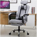 Computer Chair Office Chair Gaming Chair Desk Chair Office Recliner Chair Executive High Back Chair Computer Work Chair Backrest Leaning Function Ergonomic with Footrest Computer Chair Home Office D
