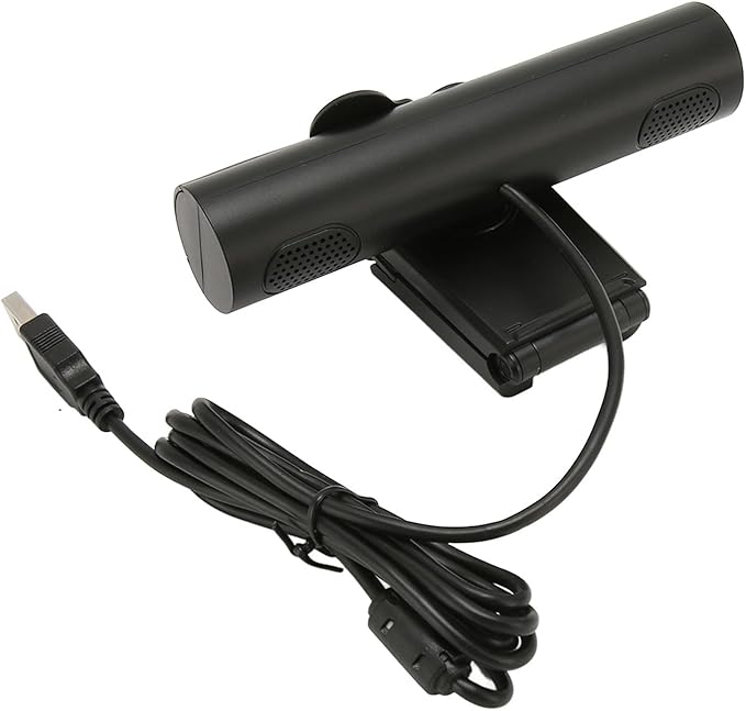 2K Webcam with Microphone Plug and Play USB Webcam with Cover Autofocus Streaming Webcam for Video Chat Conference