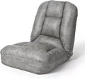 Floor Bed Sofa Chair for Bedroom Portable Padded Yoga ChairAdjustable Floor Chair with Back Support Gaming Chair Meditation Chair for Adult Thick Cushion