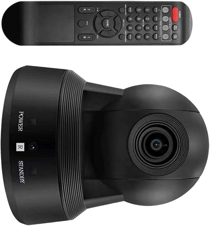 Video Broadcast Camera 1080P Conference Camera Outdoor for Live Streaming Online Meeting with Remote Controller