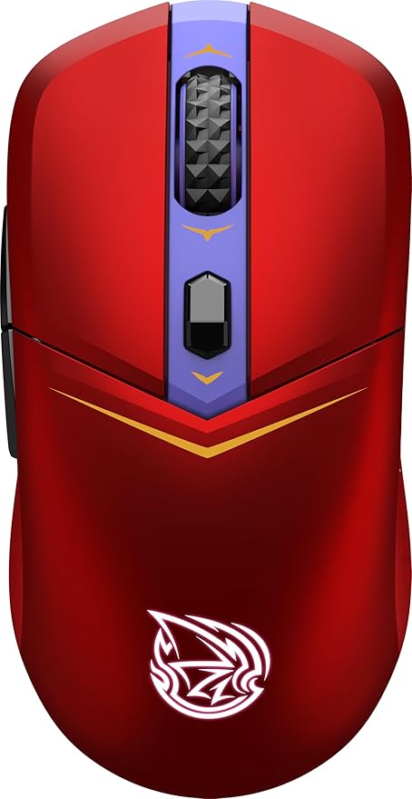 msi Versa W MLG Edition RED Gaming Mouse 26000 DPI 60M+ Clicks Kailh Switchs Optical Sensor Ergonomic Ambitextrous Hand Design RGB Light