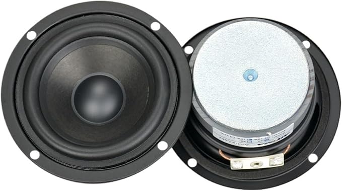 2Pcs 3Inch Audio Portable Speakers Stereo Full Range 4Ohm 15W HiFi Loudspeaker DIY for Computer Speaker Home Theater