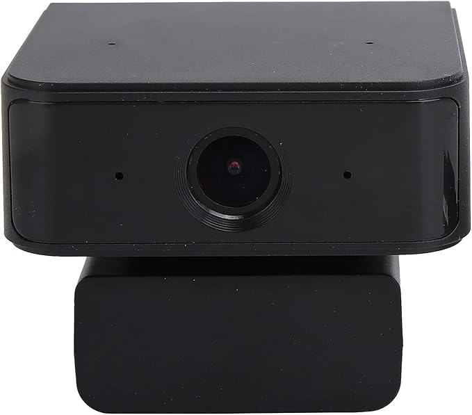 Video Camera 1080P with Microphone Object Tracking USB Camera 360° Rotation HD Webcam for Video Chatting Live Streaming Online Courses Plug and Play Noise Cancelling Mic