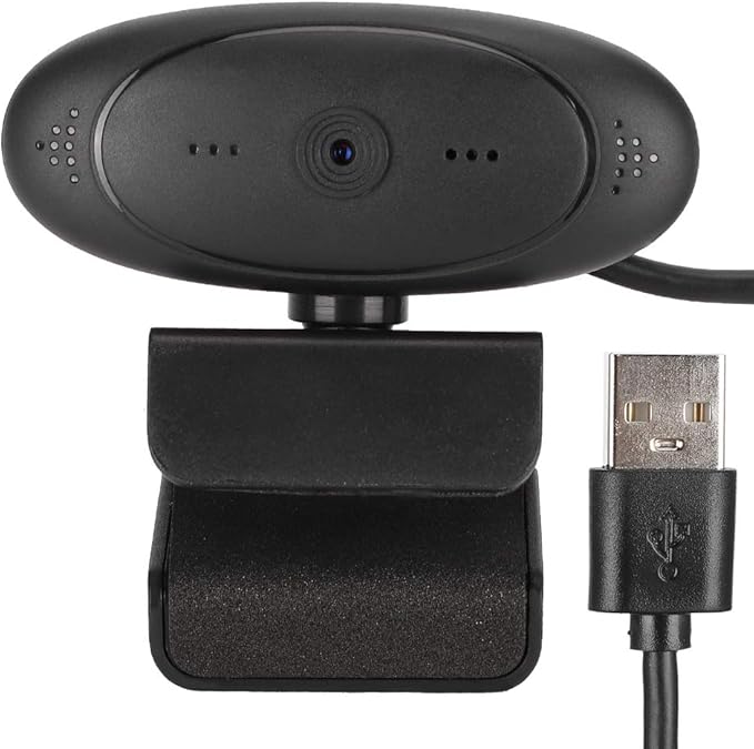 PC Camera Webcam HD 1080P with Built in Microphone Computer Accessory for Smooth Video Conferencing and Online Learning
